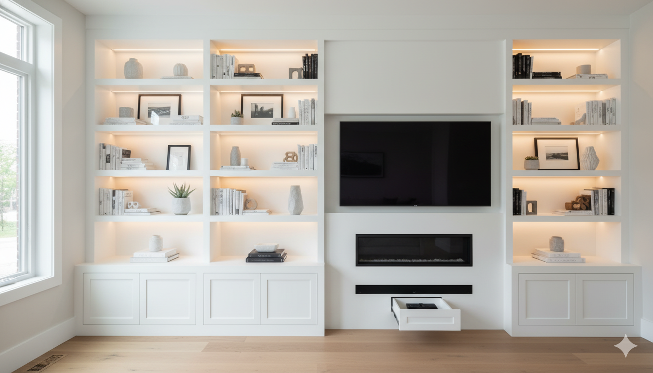 Built-in storage solution